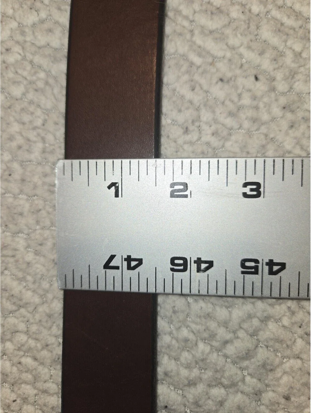 All Leather Mens Belt, Hanks Belt Brown, The Every Day, Made In The USA 51